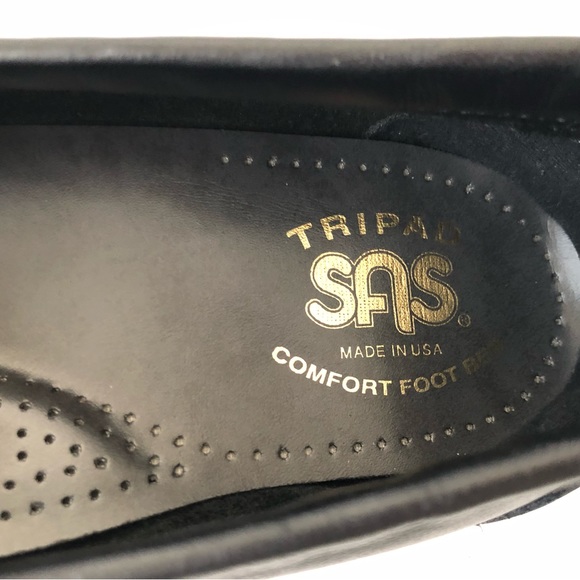 SAS TripAdvisor Comfort Foot Bed, Size 8-1/2, Black - Picture 5 of 8